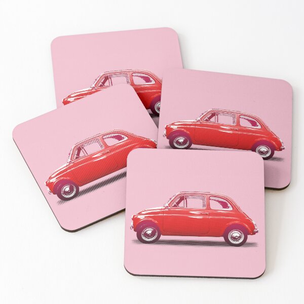 Item preview, Pink Fiat 500 designed and sold by Mark Vickers.
