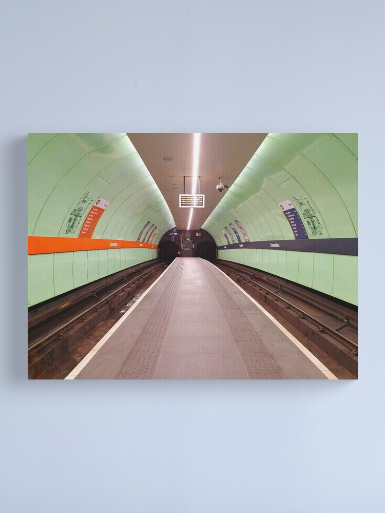 Alternate view of Glasgow Subway Canvas Print