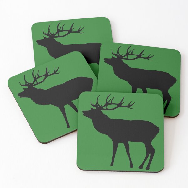 Item preview, Deer in black designed and sold by rhnaturestyles.