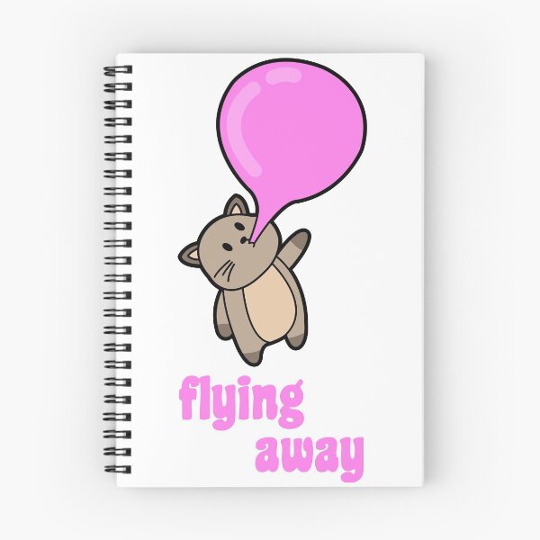 Item preview, flying away cat designed and sold by nmdesigns1.