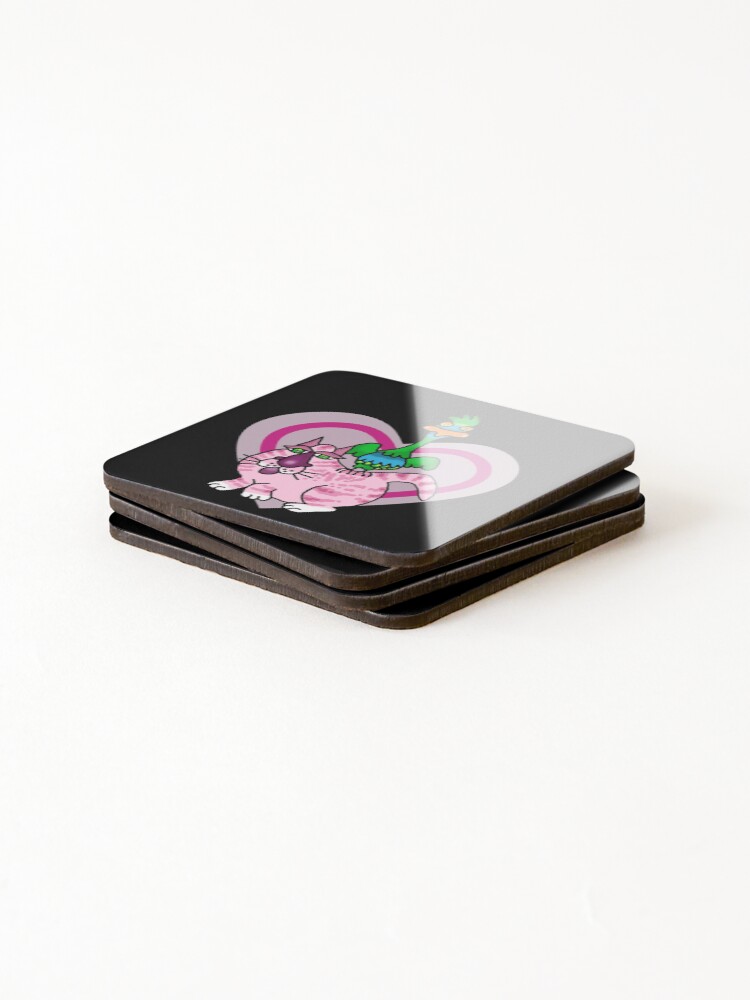 Thumbnail 4 of 5, Coasters (Set of 4), Free Ride designed and sold by cuprum.