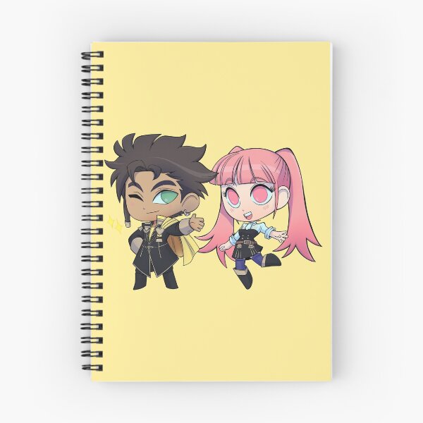 Item preview, Claude and Hilda - Fire Emblem Three Houses - Chibi Cuties designed and sold by kickgirl.