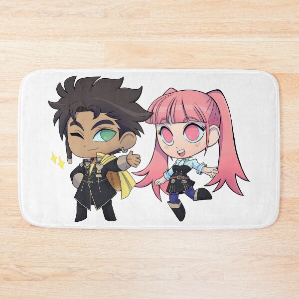 Item preview, Claude and Hilda - Fire Emblem Three Houses - Chibi Cuties designed and sold by kickgirl.