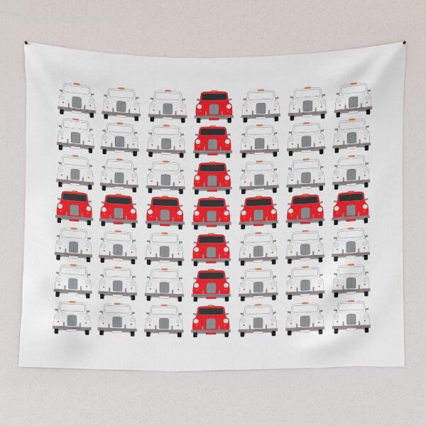 Item preview, London taxicabs forming the English flag designed and sold by wolfman57.