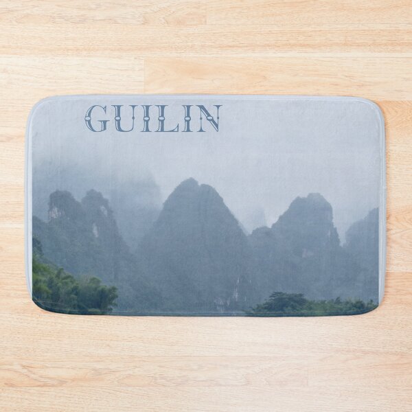 Item preview, Guilin, Misty Mountains of China designed and sold by Sharon Schwalbe.