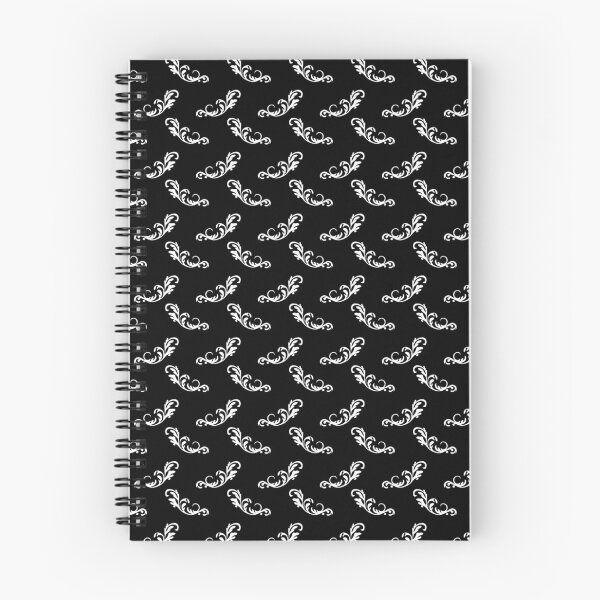Item preview, Black and White Filigree Repeat Pattern designed and sold by Sharon Schwalbe.