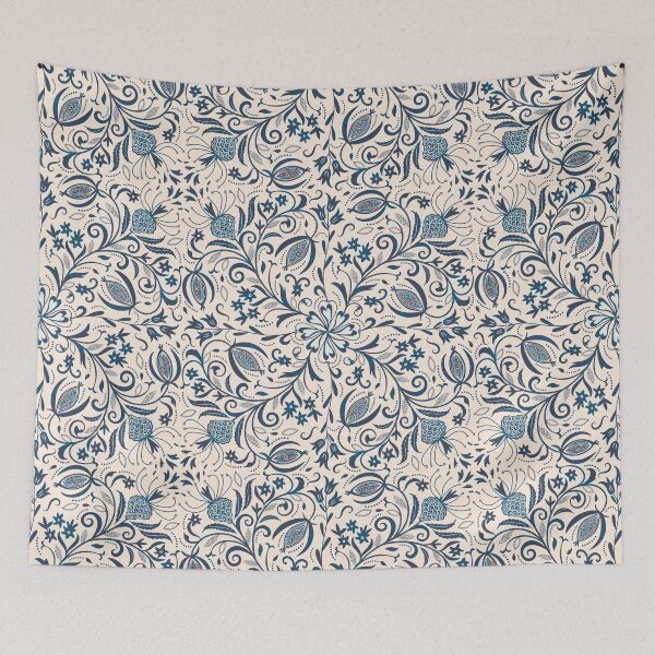 Item preview, Secret Garden Traditional Florals Pattern on Light designed and sold by rocketandindigo.