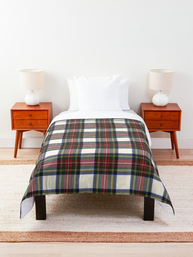 Alternate view of Stewart Dress M Original Scottish Tartan Comforter