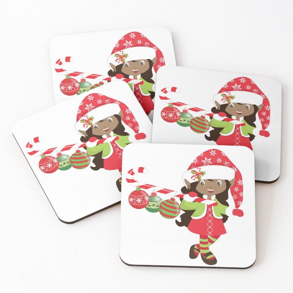 Item preview, Candy Cane African American Elf designed and sold by cutiepietees.