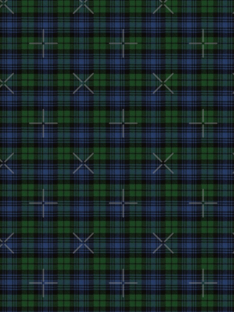 Black Watch Ancient Original Scottish Tartan by DiamondWillow