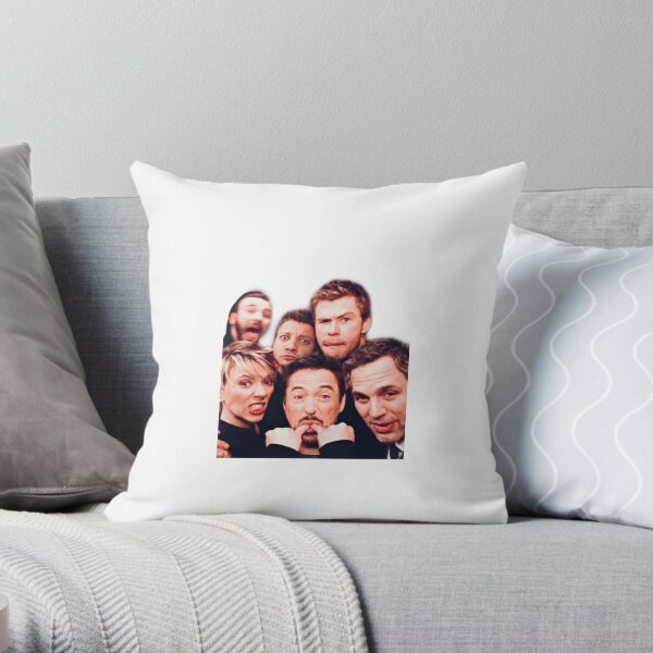 MCU MARVEL CAST Throw Pillow