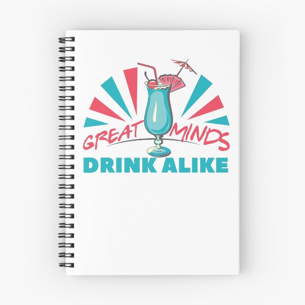 Item preview, GREAT MINDS DRINK ALIKE - TOAST designed and sold by Dwarf-Monkey.