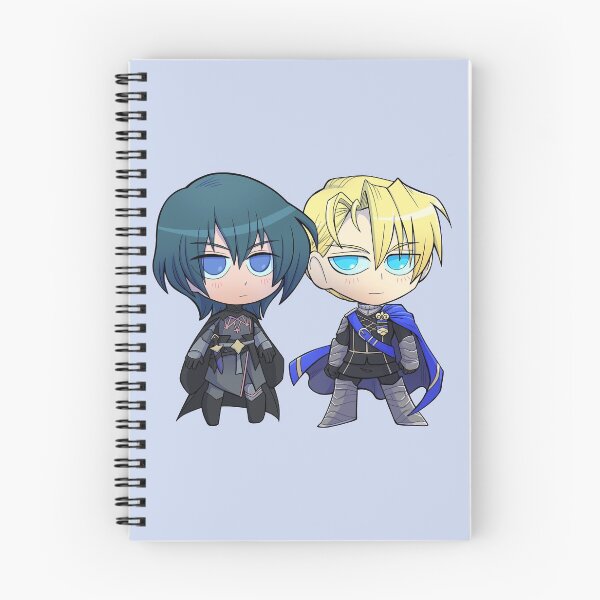 Item preview, Byleth (M!Byleth) and Dimitri - Fire Emblem Three Houses - Chibi Cuties designed and sold by kickgirl.