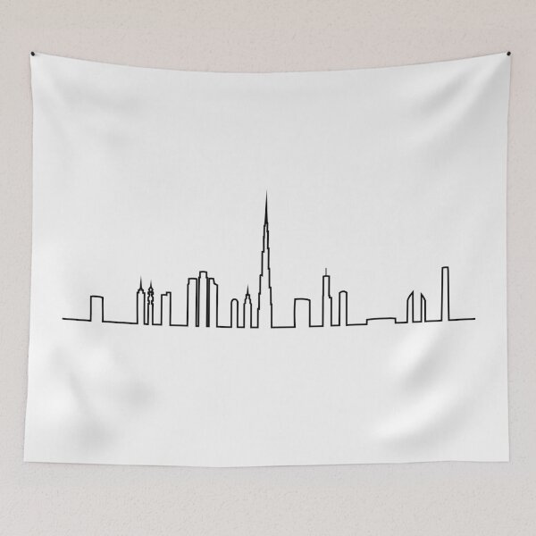 Item preview, Skyline - Dubai designed and sold by ACoolDuck.