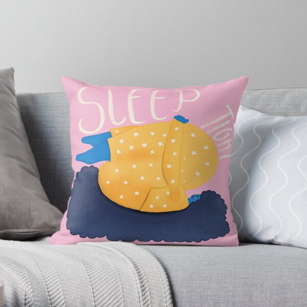 Sleep Tight Throw Pillow