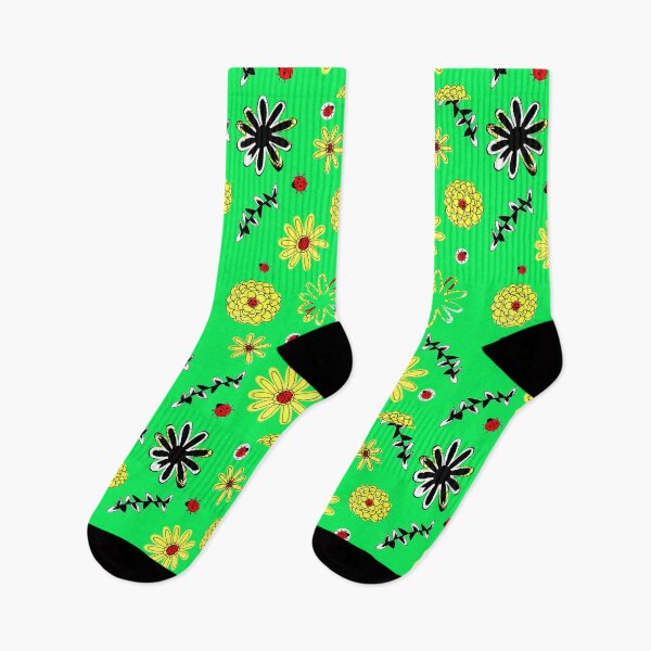 Item preview, Yellow Daisies with a Green Background designed and sold by Sharon Schwalbe.