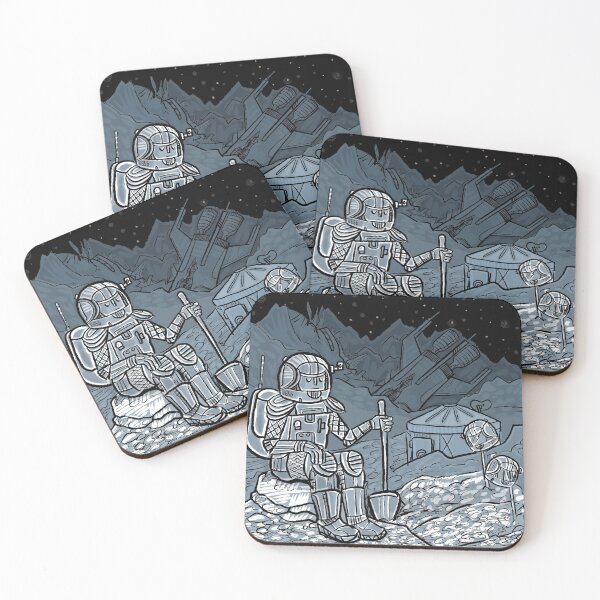 Item preview, Spaceman and crashed ship designed and sold by Gammaraybots.