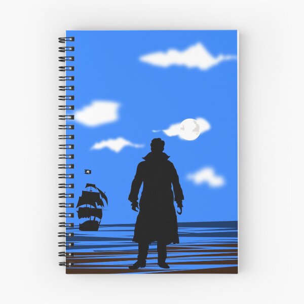 Item preview, Captain Hook with Ship designed and sold by ragtagart.