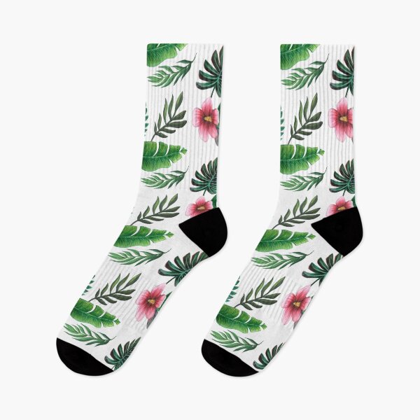 Item preview, Hojas de palmera tropicales, exuberantes hojas de palmera de acuarela verde, impresión botánica designed and sold by MagentaRose.