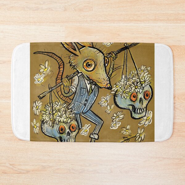 Item preview, Mouse with skull baskets designed and sold by Gammaraybots.