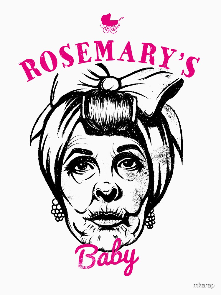 "Rosemary's Baby Minnie" Tshirt for Sale by mkarap Redbubble