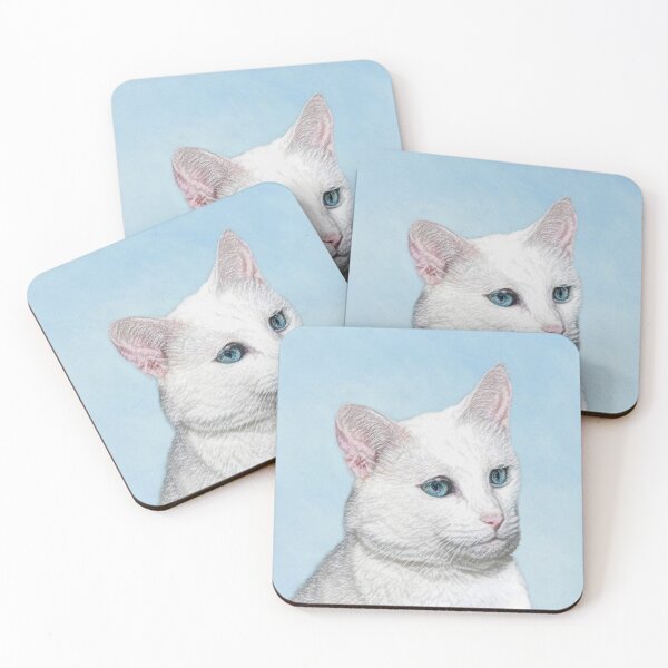 Item preview, White Cat designed and sold by alpendesigns.