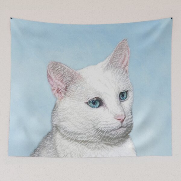 Item preview, White Cat designed and sold by alpendesigns.