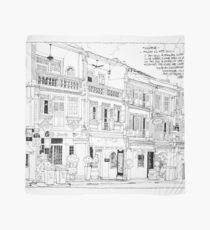 Streetscape Singapore Scarf