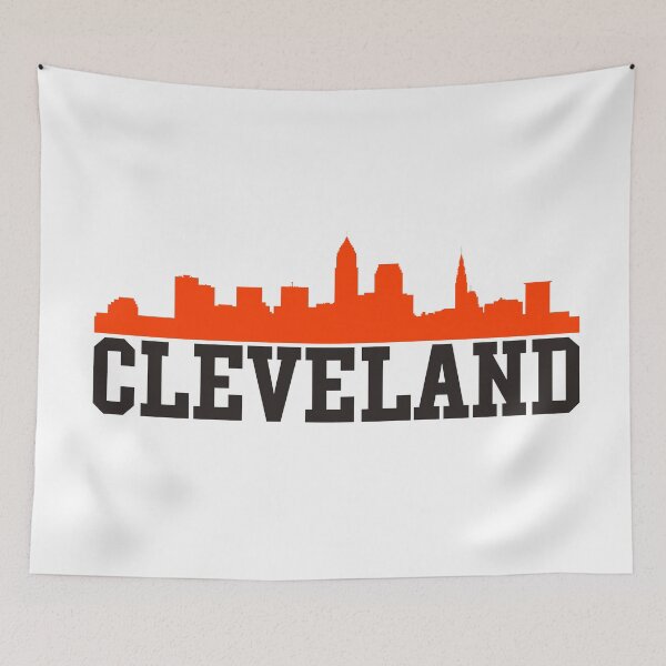 Item preview, CLE - Cleveland Skyline designed and sold by Ryan Richfield.