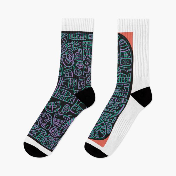Item preview, Tribal masks graffiti  designed and sold by Gammaraybots.