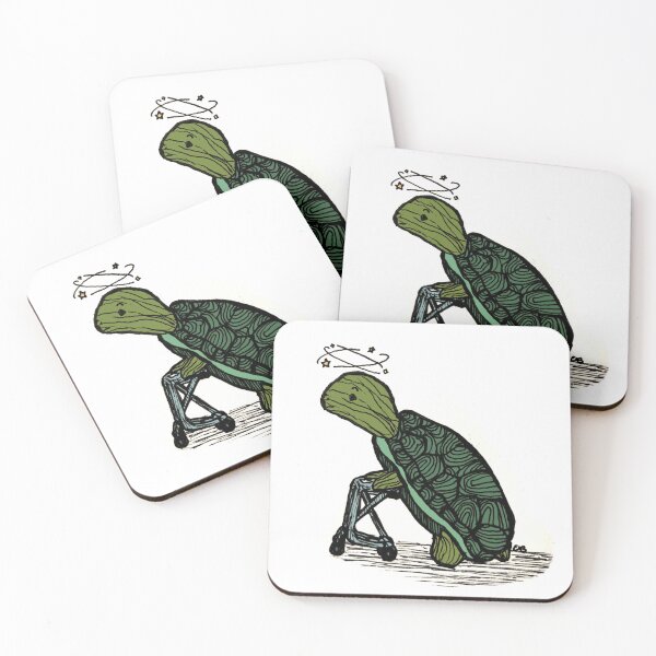 Item preview, Slow Moving Turtle designed and sold by emmabumbleb.
