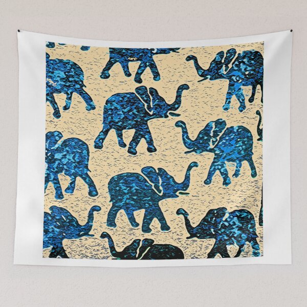 Item preview, Elephant Walk Abstract designed and sold by Overthetopsm.
