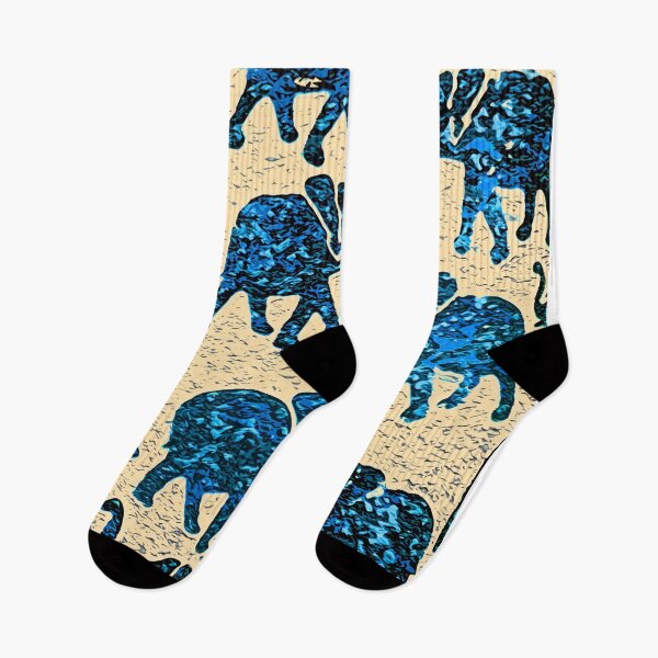 Item preview, Elephant Walk Abstract designed and sold by Overthetopsm.