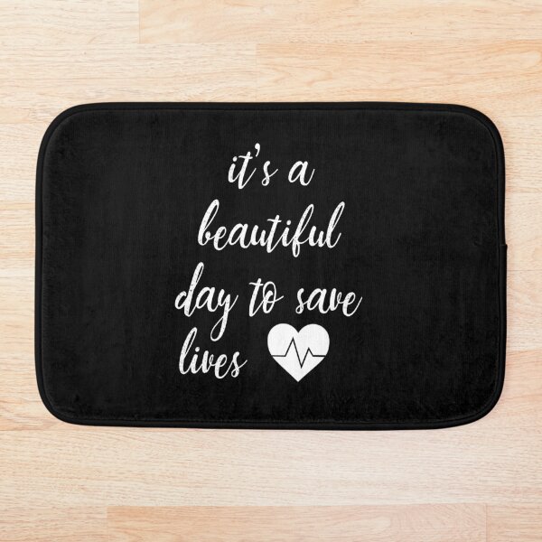 Item preview, Es un hermoso día para salvar vidas. Cita de Grey's. designed and sold by tessBuzz.