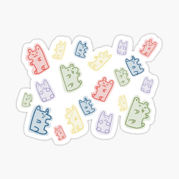 Item preview, gummy bears designed and sold by BbbMemes.