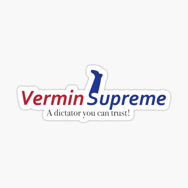 Vermin Supreme Logo Small Poster