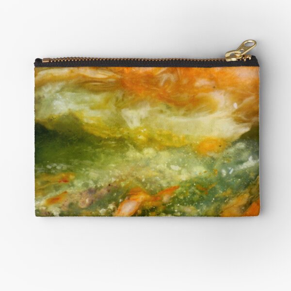 Goldfish Apocalypse (Plasma Stone) Zipper Pouch