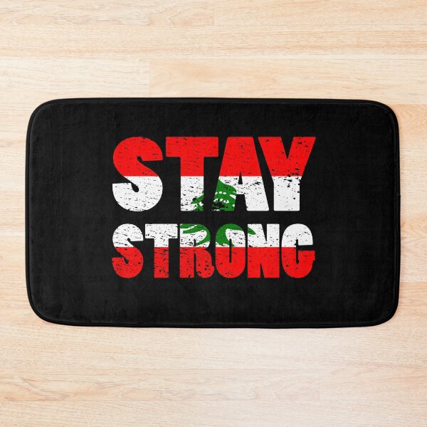 Item preview, Stay Strong Lebanon Flag Lebanese Revolution Protest March Gift designed and sold by theshirtinator.