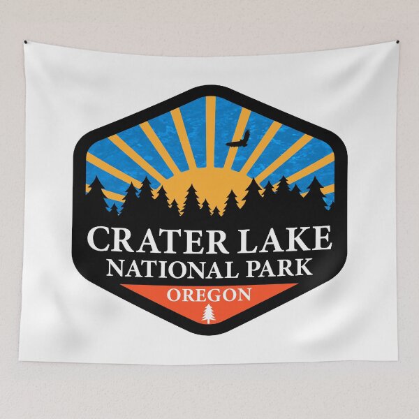 Item preview, CRATER LAKE NATIONAL PARK OREGON VOLCANO MOUNTAINS designed and sold by DESTINATIONS DECAL.