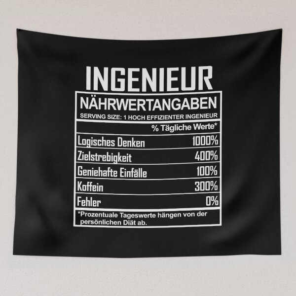 Item preview, Engineer Nutritional Information designed and sold by braaax.