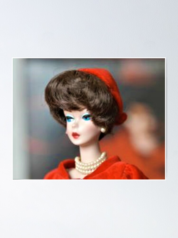 Jackie Kennedy style vintage doll print photography print digital