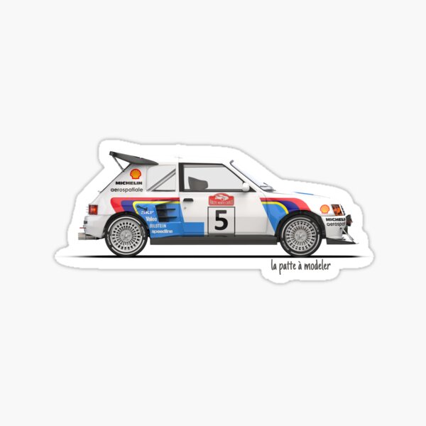 Stickers sur le thème Peugeot 205 T16 Redbubble