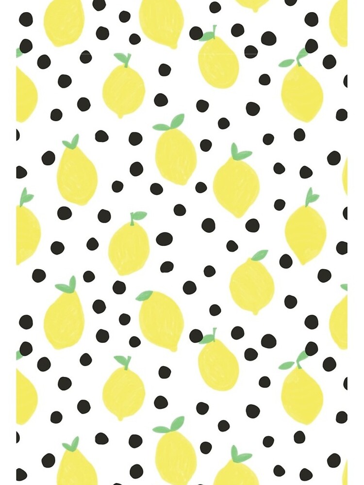 Thumbnail 4 of 4, Samsung Galaxy Phone Case, Lemon Dot Pattern designed and sold by marijeweener.