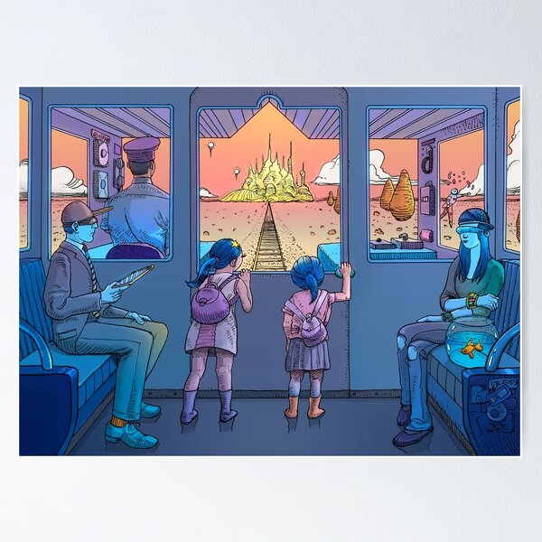 Item preview, Train Ride designed and sold by Marko Mancic.