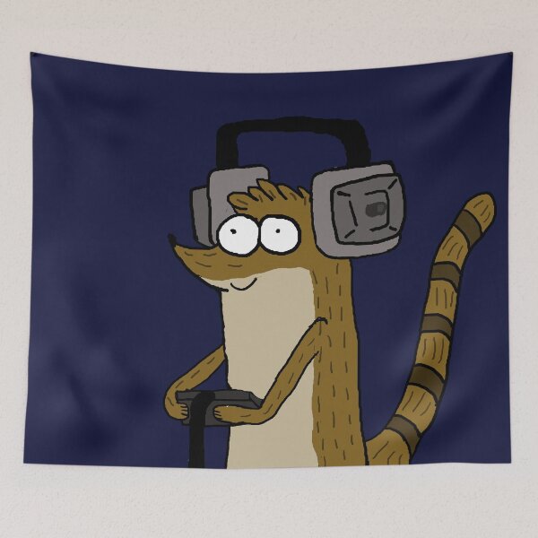 Item preview, Rigby Earphones Cool Gamer designed and sold by kestrada2906.