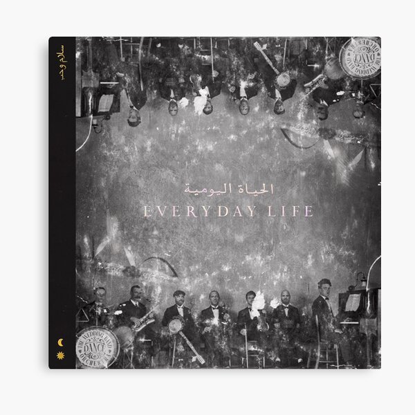 coldplay Lienzo