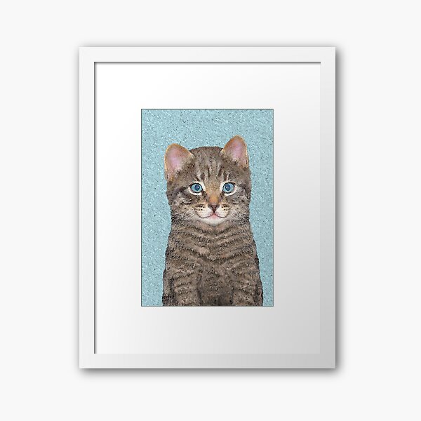 Item preview, Gray Tabby Cat designed and sold by alpendesigns.