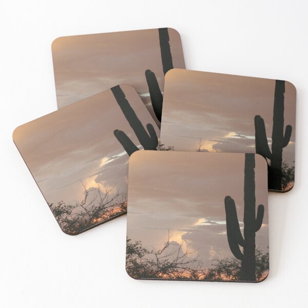 Item preview, lone saguaro silhouette designed and sold by RichImage.