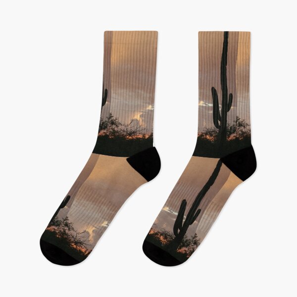 Item preview, lone saguaro silhouette designed and sold by RichImage.