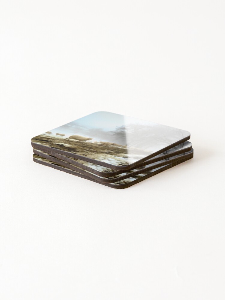 Thumbnail 4 of 5, Coasters (Set of 4), Welsh Flock#2 designed and sold by RJDowns.